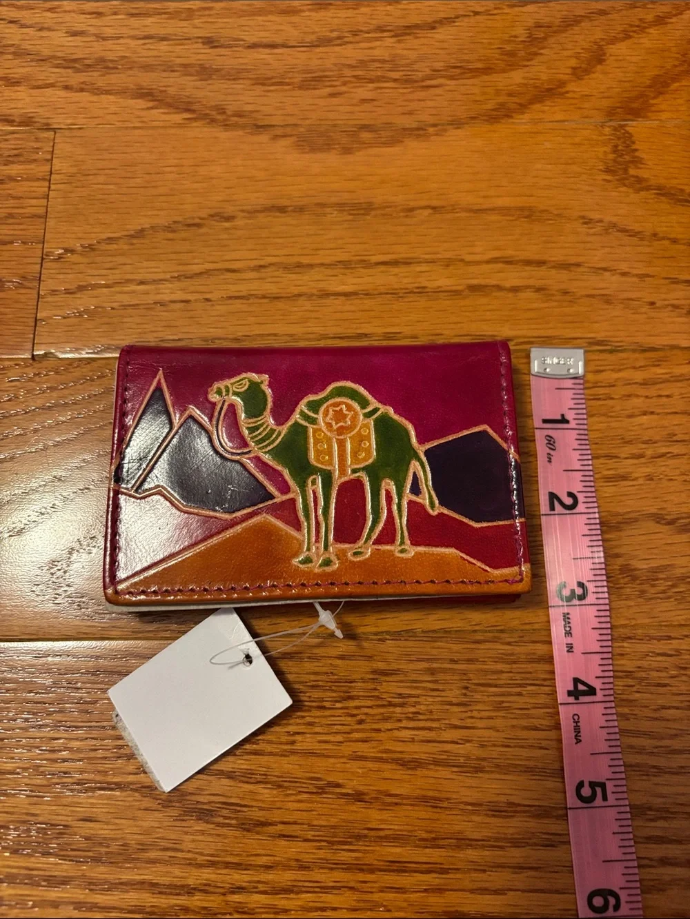 NEW Colorful Camel Cardholder Snap Button Wallet Pink Orange Purple Green Gift